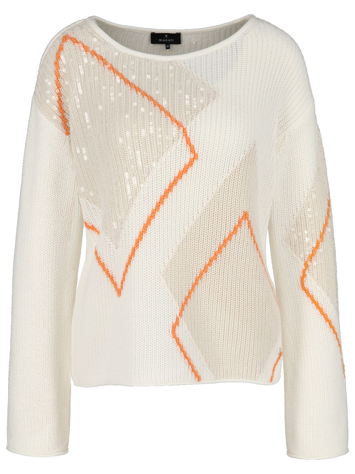 OFFWHITE GEMUSTERT