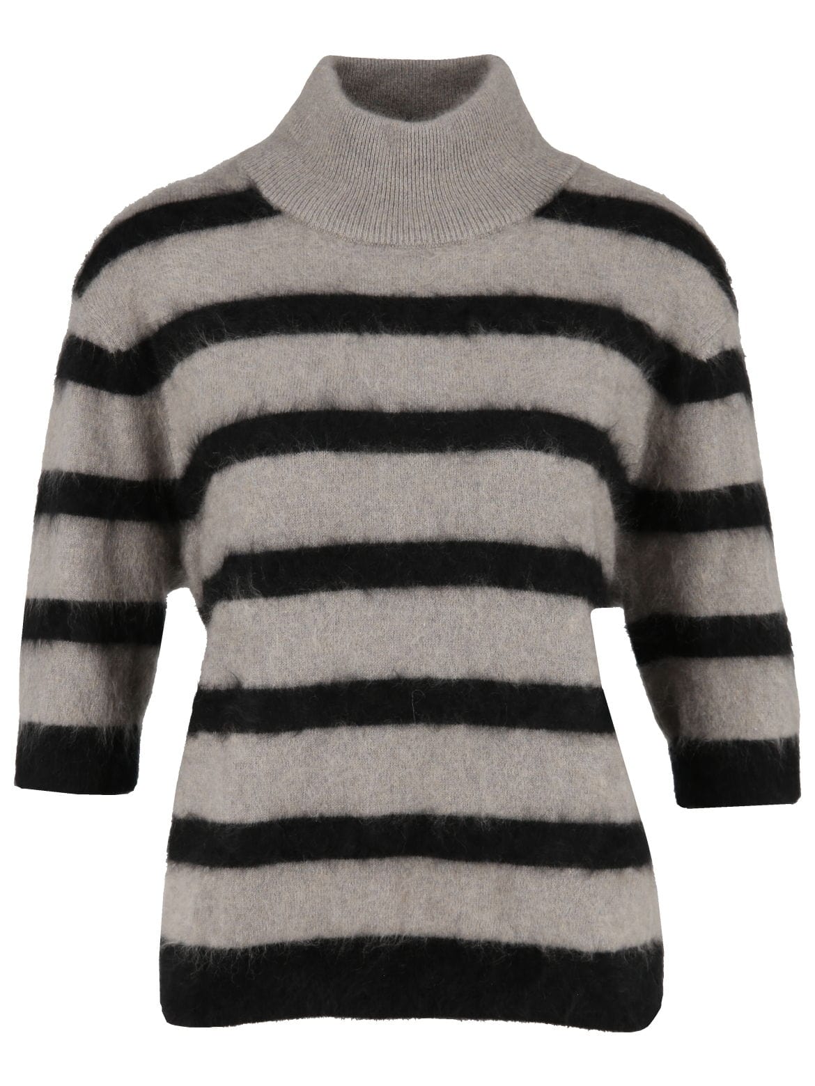 SCHWARZ/TAUPE