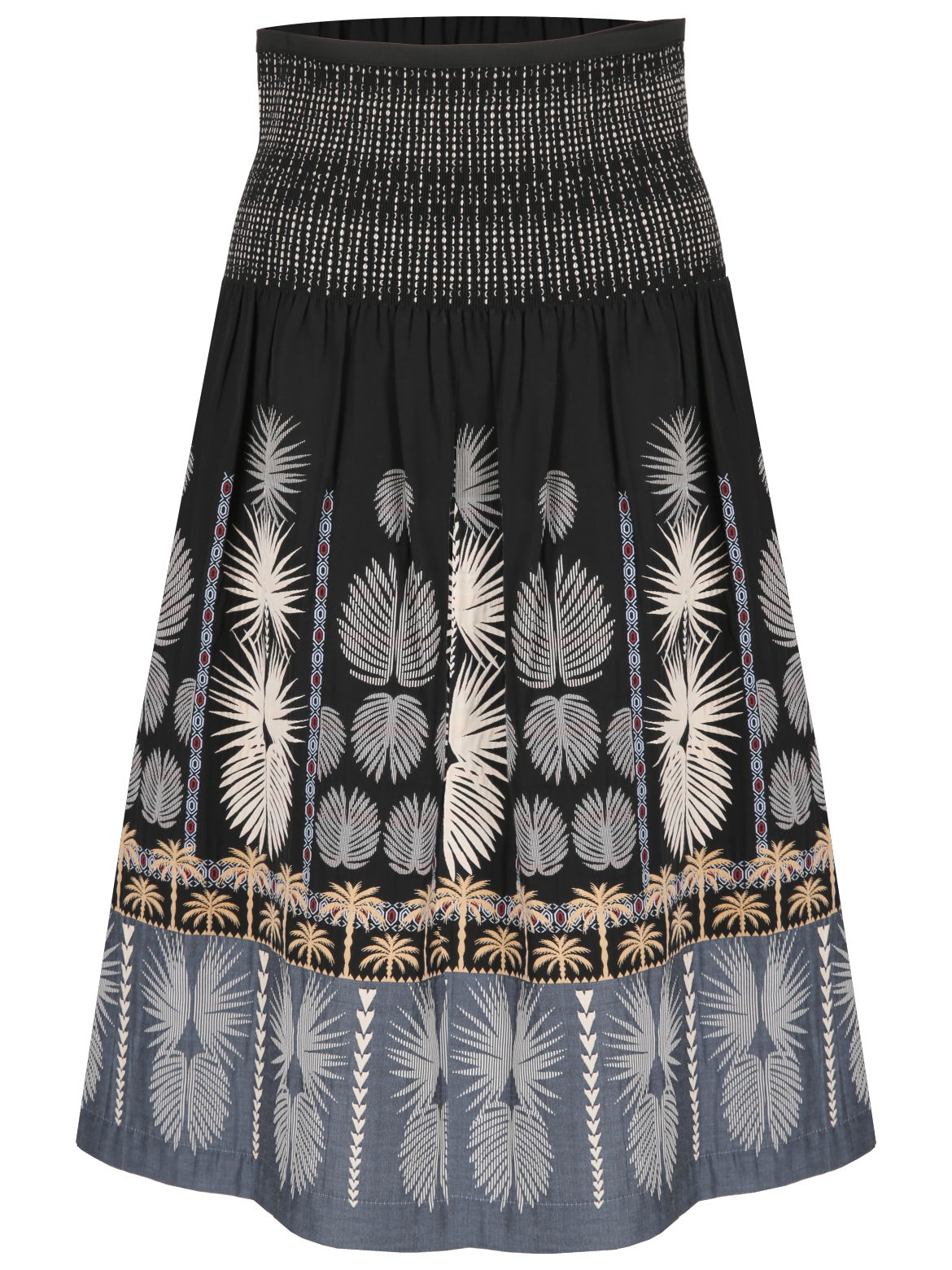 SCHWARZ/VANILLE/GRAU