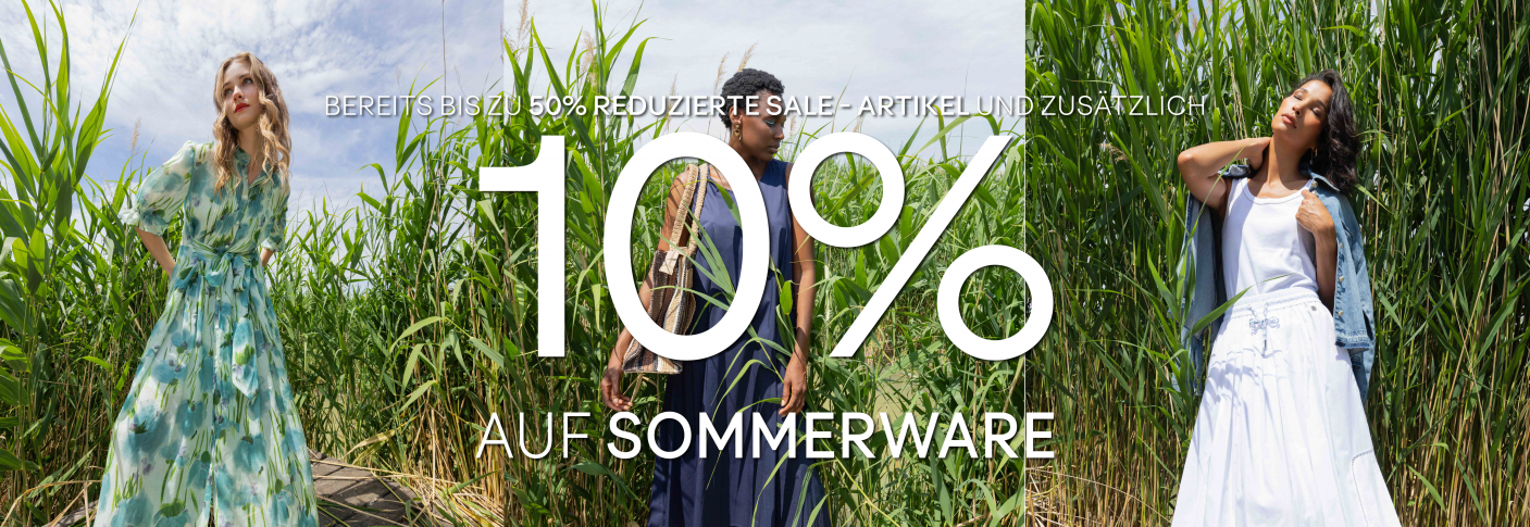 10% auf Sommermode