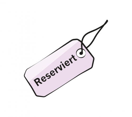 Reservierung der Ware