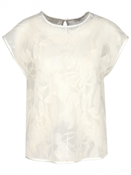 Peserico – Peserico - Blusenshirt aus Organza