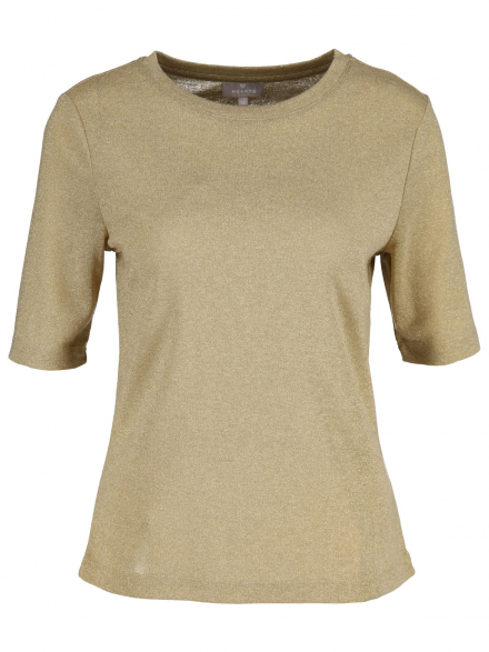 Hearts&More – Hearts&amp;More - Strickshirt mit Metallicgarn