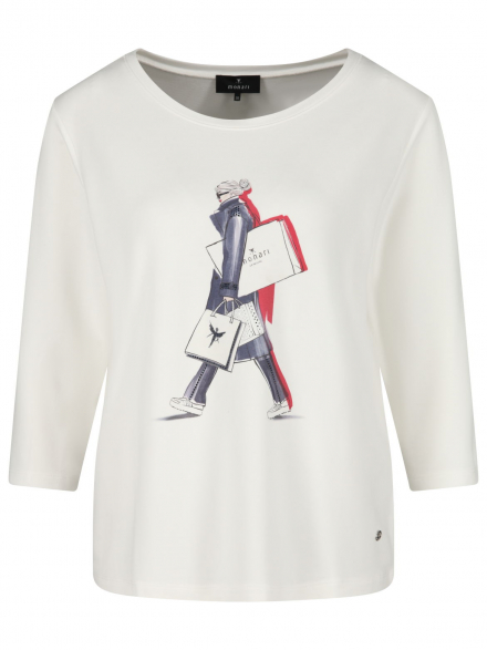 Monari – Monari - Shirt mit Frontmotiv
