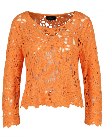 Monari – Monari - Pullover aus Häkelspitze