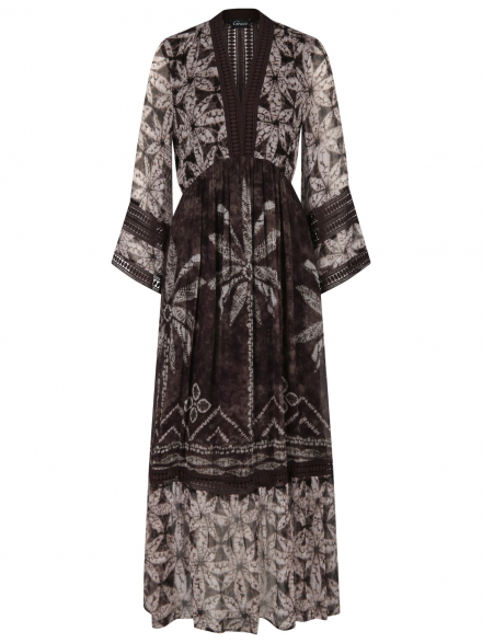 Grace – Grace - Tunikakleid mit Batikprint