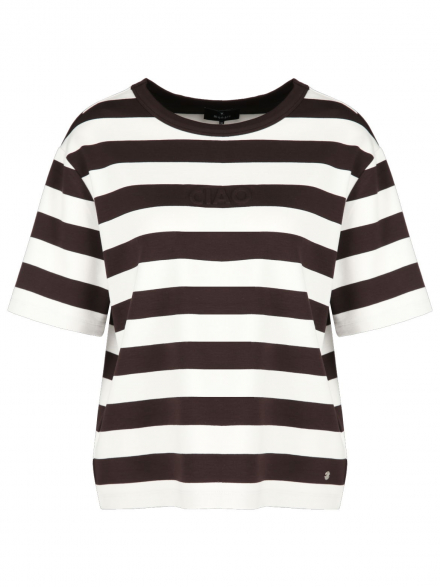 Monari – Monari - Shirt mit Streifen