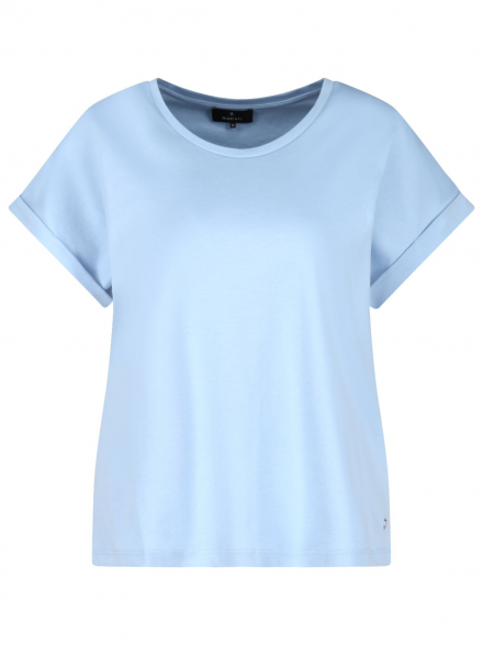 Monari – Monari - T-Shirt mit Ärmelaufschlag
