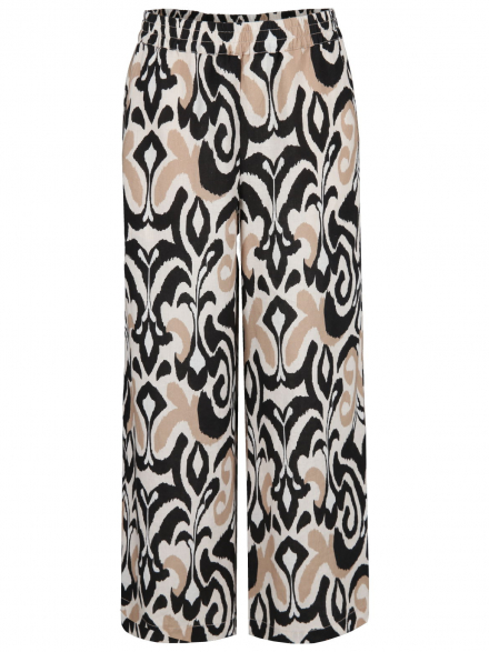 Chelsea Rose – Chelsea Rose - Leinenhose mit Print