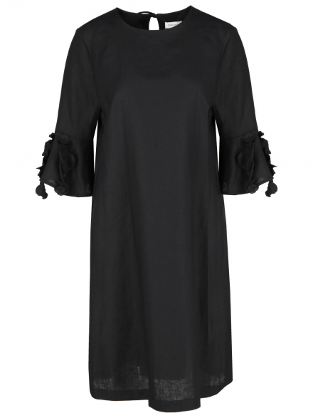 Rena Marx – Rena Marx - Leinenkleid mit Ärmeldetail