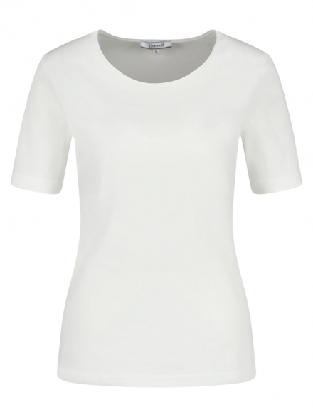 Donnell – Donnell - T-Shirt mit Satinkante