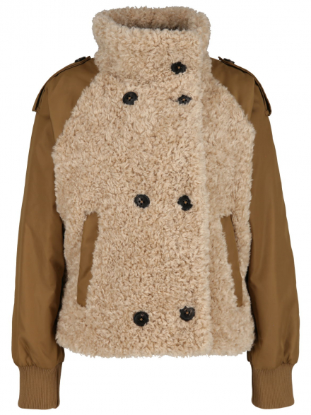 Blonde – Blonde - Jacke mit Fake Fur Besatz