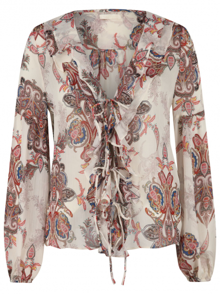 Guess Jeans – Guess Jeans - Blusenjacke mit Print