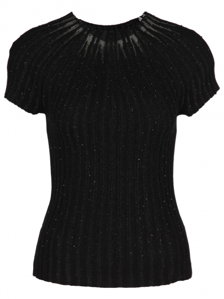 Guess Jeans – Guess Jeans - Strickshirt mit Strassbesatz