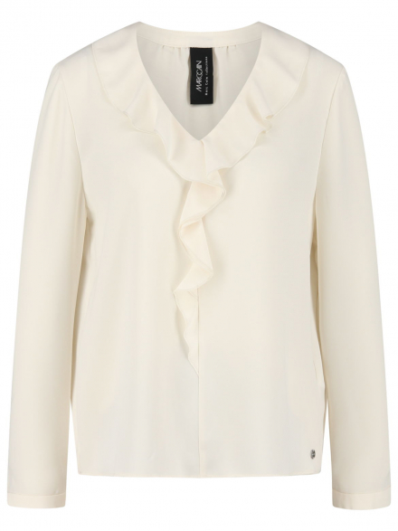Marc Cain – Marc Cain - Bluse mit Rüschen