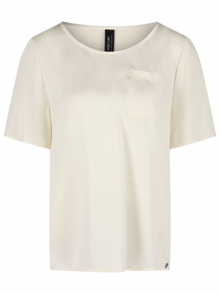 Marc Cain – Marc Cain - Blusenshirt aus Seiden-Jersey