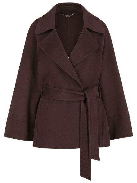 Marc Cain – Marc Cain - Wolljacke mit Bindegürtel