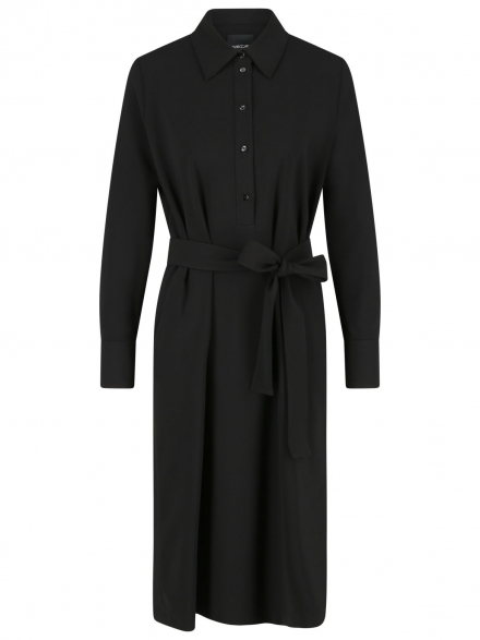 Marc Cain – Marc Cain - Hemdblusenkleid mit Bindegürtel