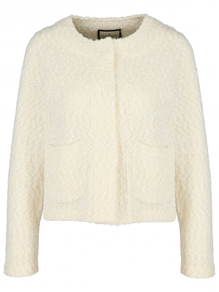 Bruno Manetti – Bruno Manetti - Kastenjacke aus Bouclé