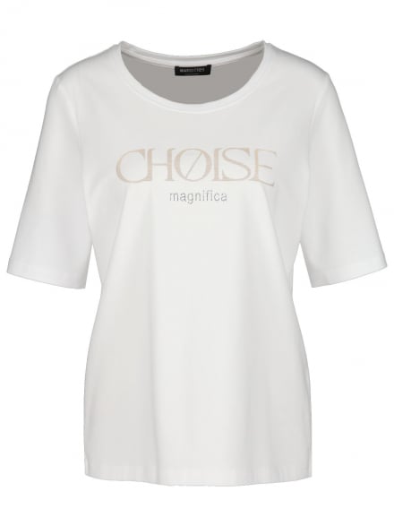 Margittes – Margittes - Shirt mit Schriftzug