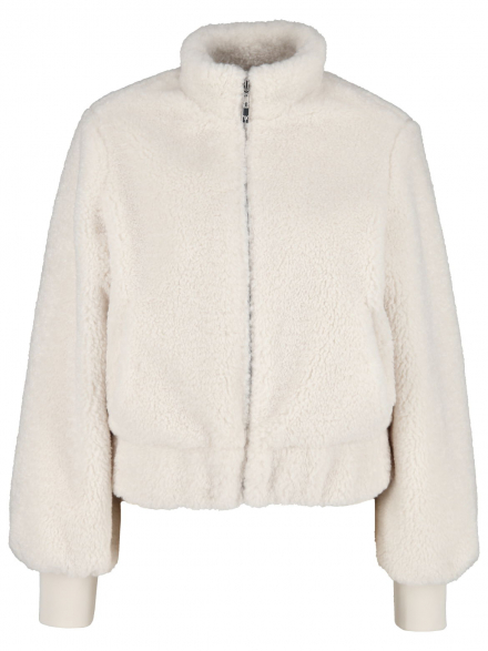 Monari – Monari - Teddyjacke mit Stehkragen