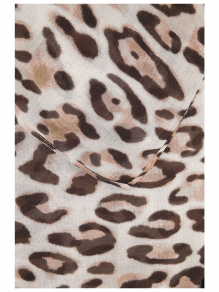 Monari – Monari - Schal mit Leoprint