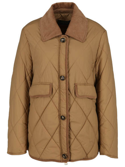 White Label – White Label - Steppjacke mit Cordkragen