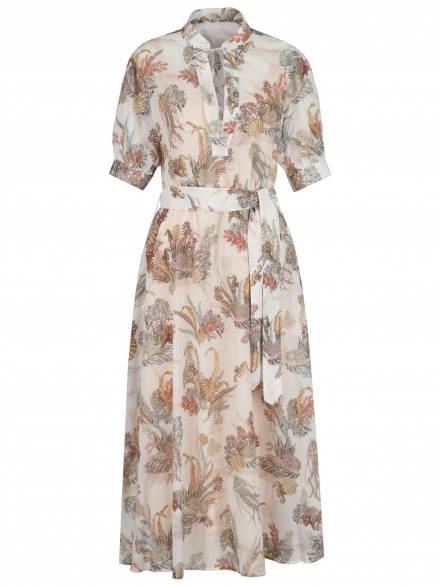 Riani – Riani - Maxikleid mit Meeresprint