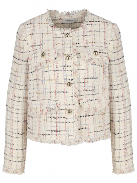 Shirtaporter – Shirtaporter - Boucléjacke mit Schmuckknöpfen