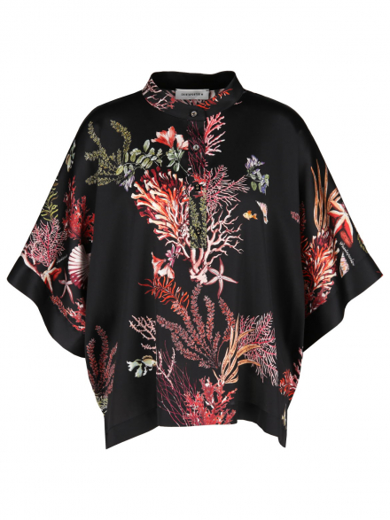 Shirtaporter – Shirtaporter - Seidenbluse mit Print