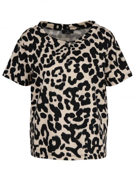 Monari – Monari - Shirt mit Leoprint