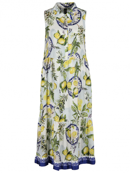 Marc Cain – Marc Cain - Hemdblusenkleid mit Print