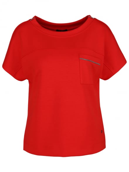 Monari – Monari - Sweatshirt mit Schmuckkante