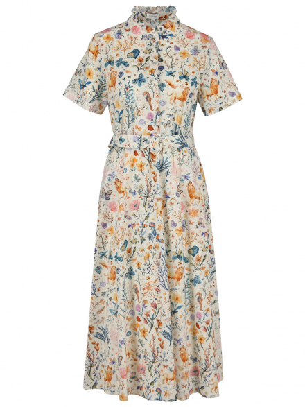 Rena Marx – Rena Marx - Hemdblusenkleid mit Taillengürtel