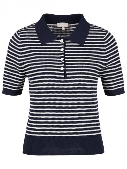 Hearts&More – Hearts&amp;More - Poloshirt aus Strick
