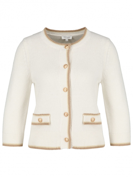 Rena Marx – Rena Marx - Cardigan mit Schmuckknöpfen