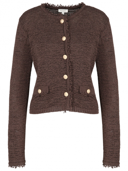 Rena Marx – Rena Marx - Strickjacke aus Bändchengarn