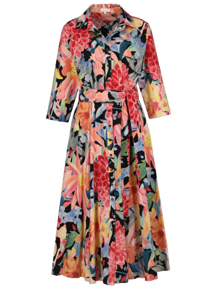 Rena Marx – Rena Marx - Hemdblusenkleid mit Print