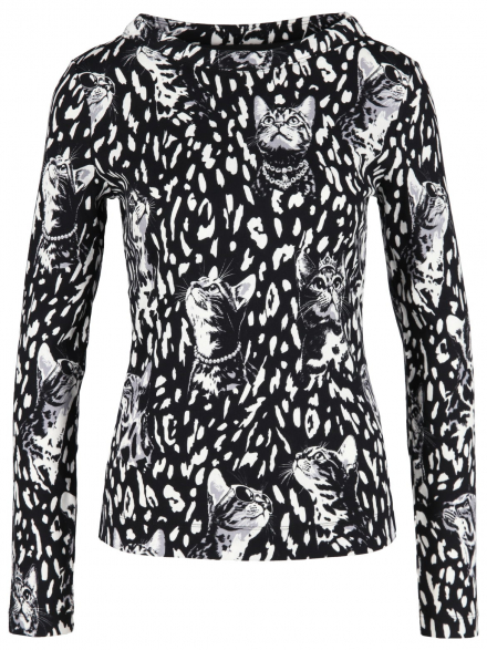 Marc Cain – Marc Cain - Langarmshirt mit Print