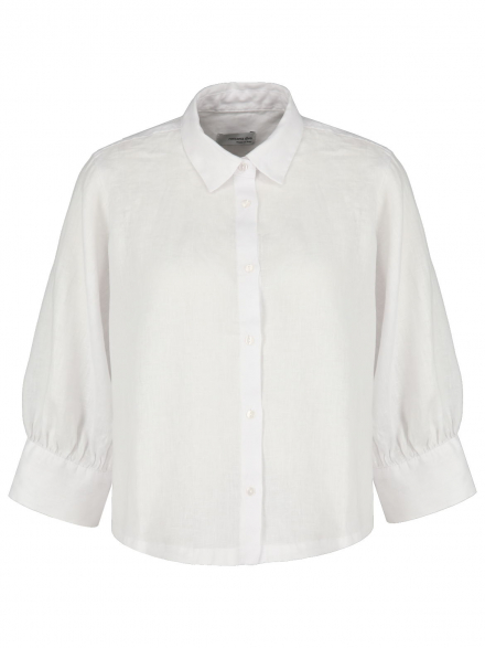Rossana Diva – Rossana Diva - Leinenbluse mit weitem Arm