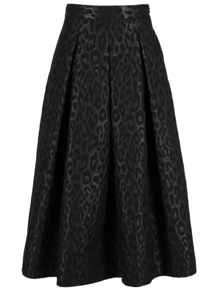 Sem Per Lei – Sem Per Lei - Maxirock aus Leo-Jacquard