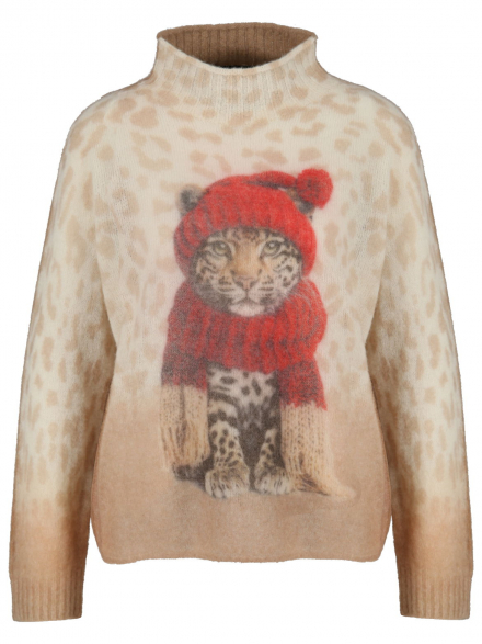 Marc Cain – Marc Cain - Pullover mit Frontdruck