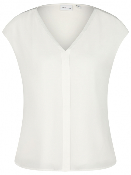 Comma – Comma - Blusentop mit Satinkante