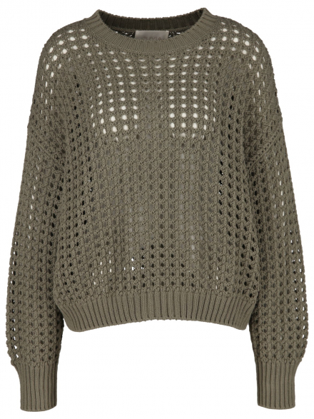 Juvia – Juvia - Pullover aus Lochstrick