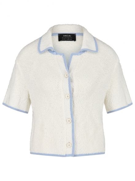 Marc Cain – Marc Cain - Strickjacke mit kurzem Arm