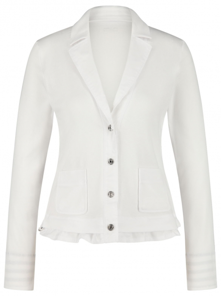 Marc Cain Sport – Marc Cain Sport - Blazer aus Feinripp-Jersey