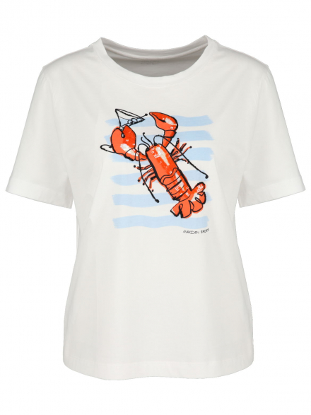 Marc Cain Sport – Marc Cain Sport - T-Shirt mit Applikation