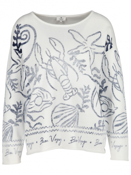 Chelsea Rose – Chelsea Rose - Pullover mit Inside-out-Print