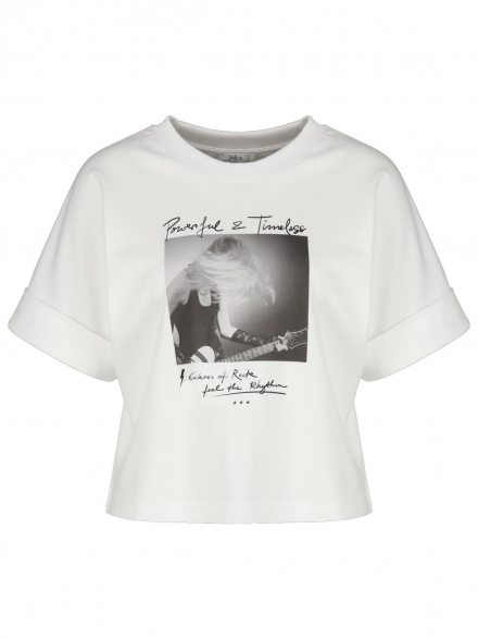 Zaida – Zaida - T-Shirt mit Frontprint