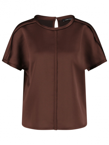 Luisa Cerano – Luisa Cerano - Blusenshirt aus Satin